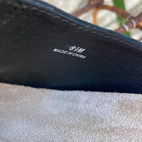 🐬 Eileen Fisher Bios Black Leather Mule 8.5 M - Picture 2 of 13